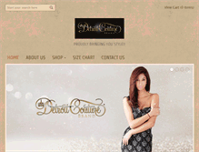 Tablet Screenshot of detroitcouture.com